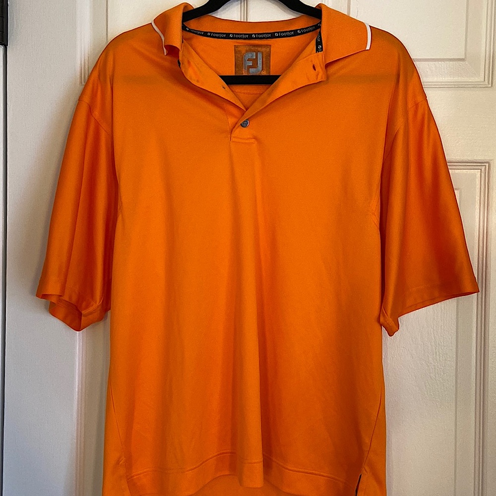 Men’s FootJoy size medium orange polo